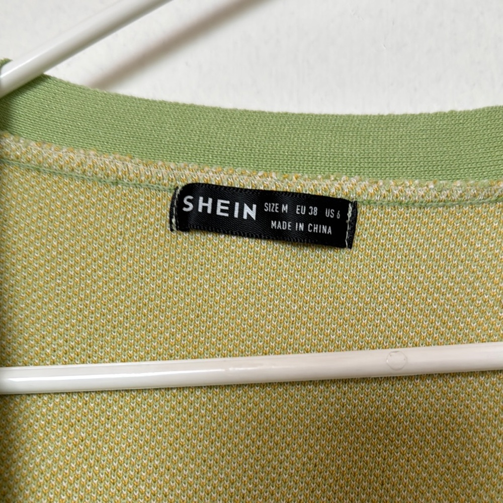 Shein Green Daisy Cardigan - Picture 5 of 5